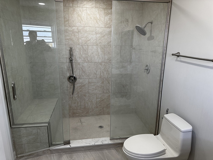 Bathroom remodeled by ADS Building and Remodeling - Before