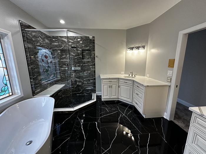 Bathroom remodeled by ADS Building and Remodeling - After