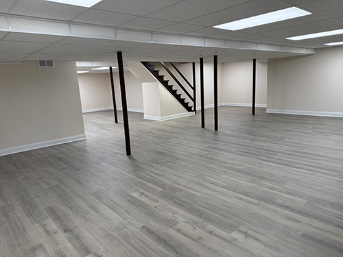 1,800 Sq Ft Basement Renovation: Full Gut and Finish