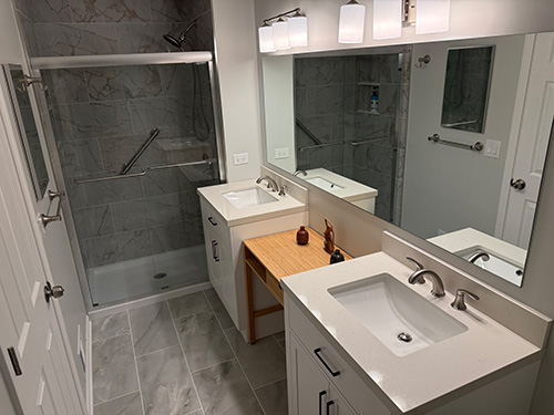 Complete Modern Bathroom Remodel – Full Rebuild & Transformation