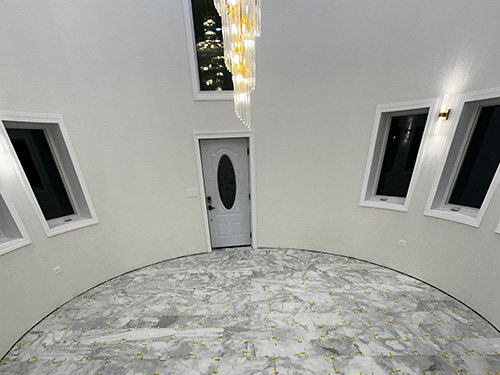 Grand Entrance with Stunning Chandelier