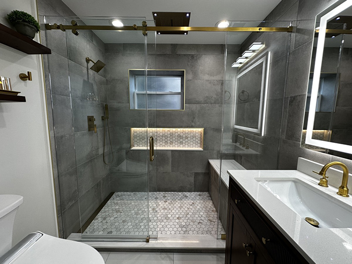 Bathroom remodeled by ADS Building and Remodeling - After